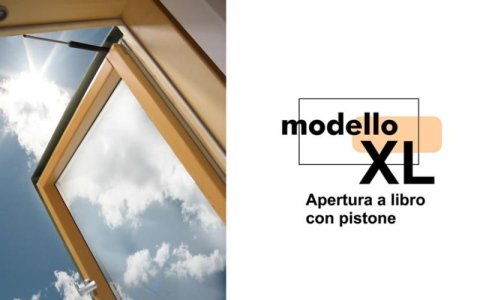 Finestra per tetto a libro apertura manuale - Foto 3