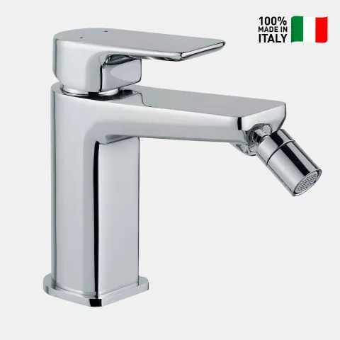 Rubinetto E500 Monocomando Bidet c/piletta di scarico cromo