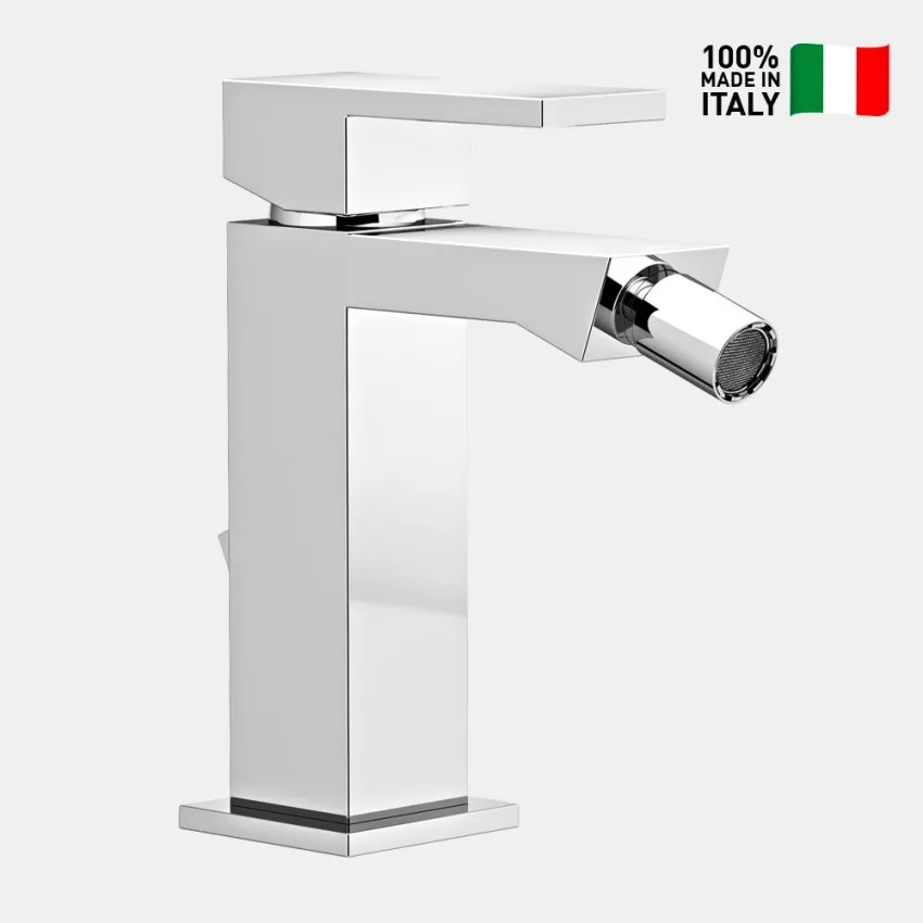 Rubinetto E200 Monocomando Bidet c/piletta Click Clack cromo